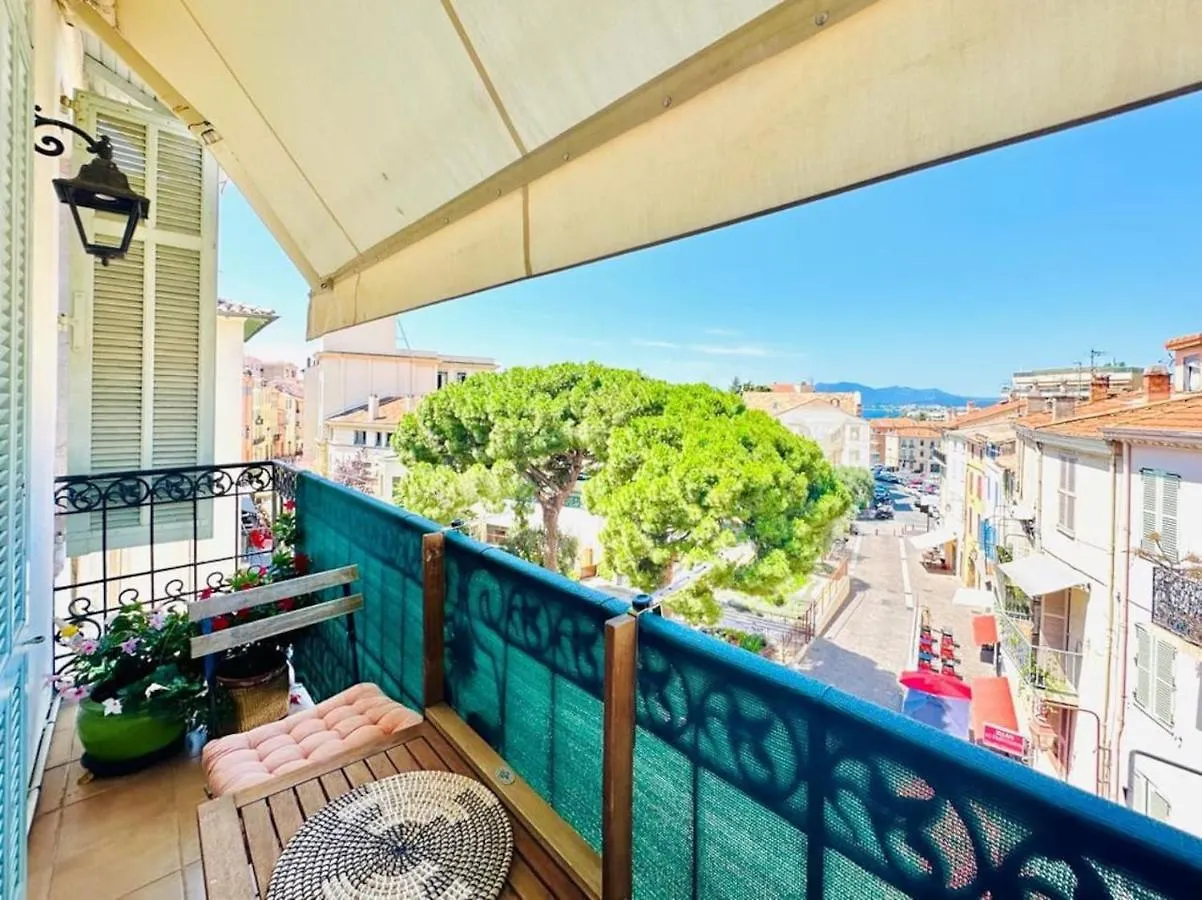 Place Du Suquet - Terrasse - 3 Chambres - Parking Cannes France
